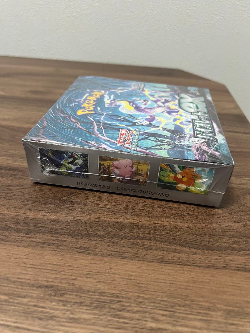 ポケモンカード バイオレットex box新品