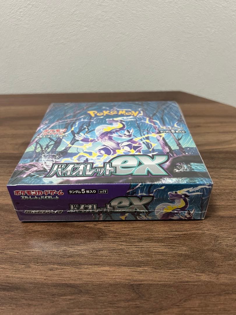 ポケモンカード バイオレットex box新品
