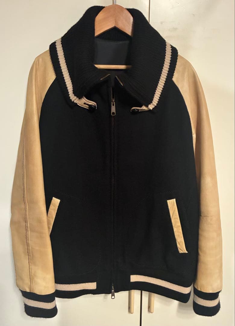 ナンバーナイン　2011AW復刻スタジャン　ブラック　サイズ4