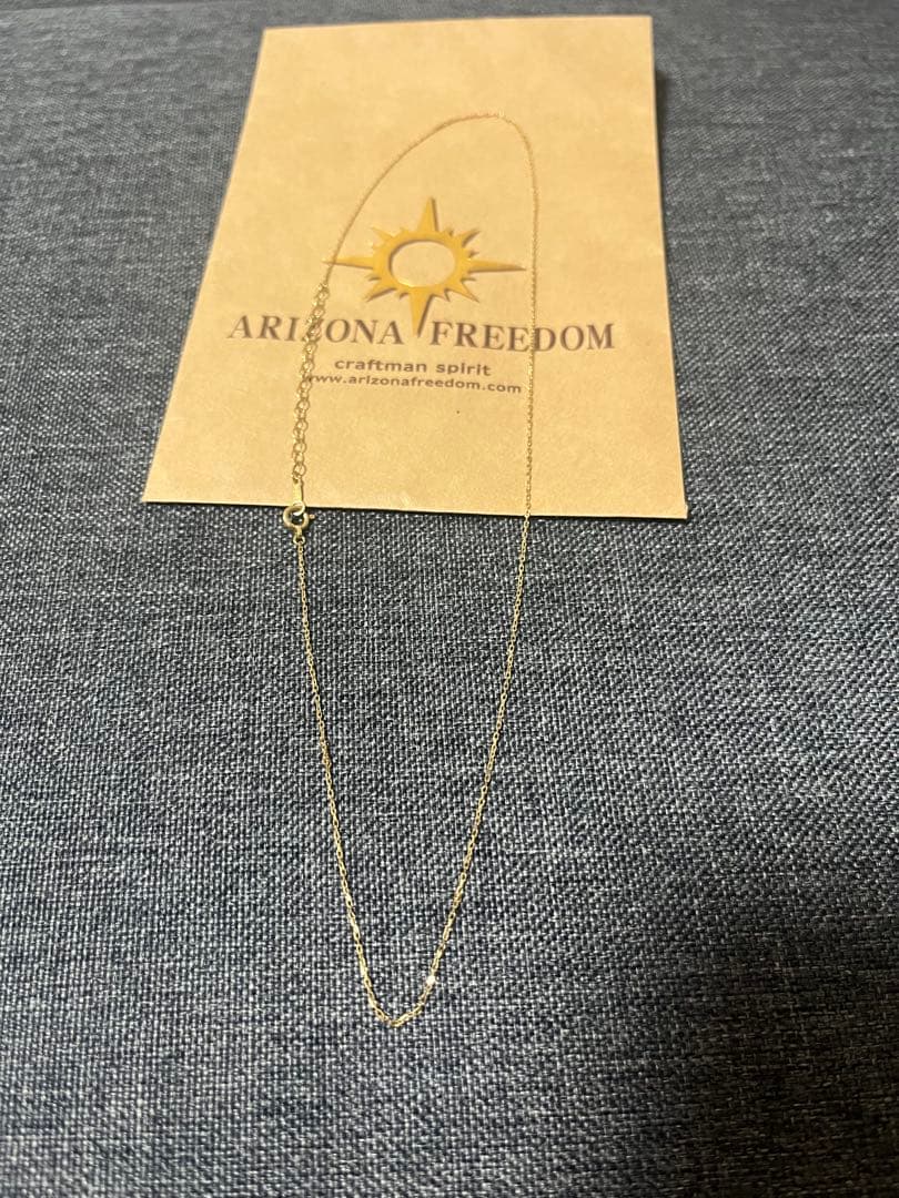 マイケルアリゾナフリーダム k18 チェーン ネックレス　ゴールド