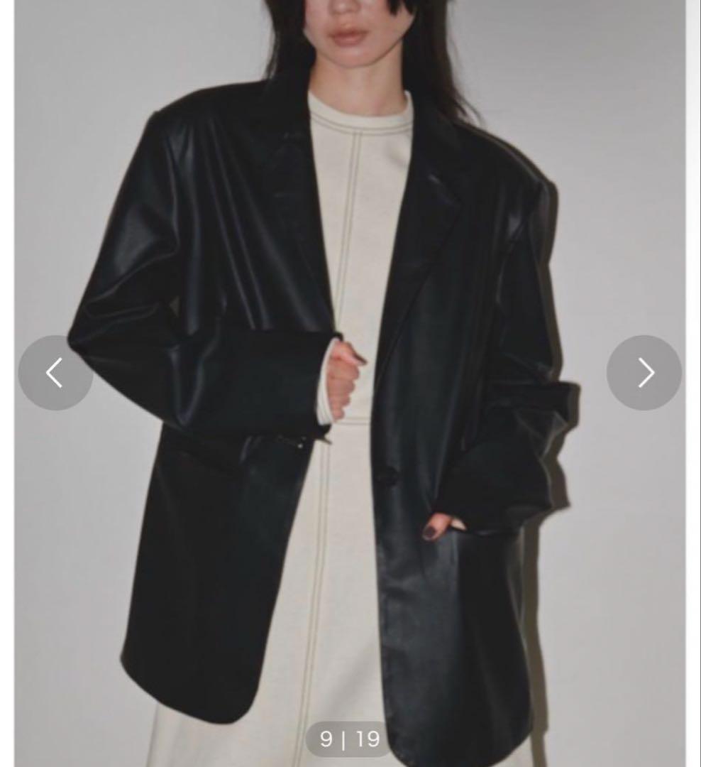 トゥデイフル　レザージャケット