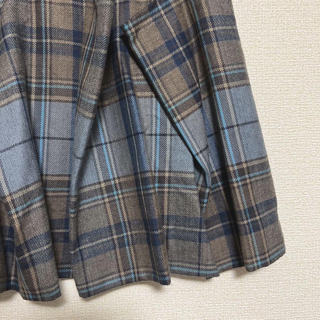 ヴィヴィアンウエストウッド チェック 変形スカート　ミニ