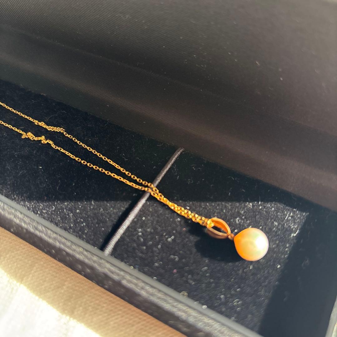 パール ゴールドネックレス　ヴィンテージ