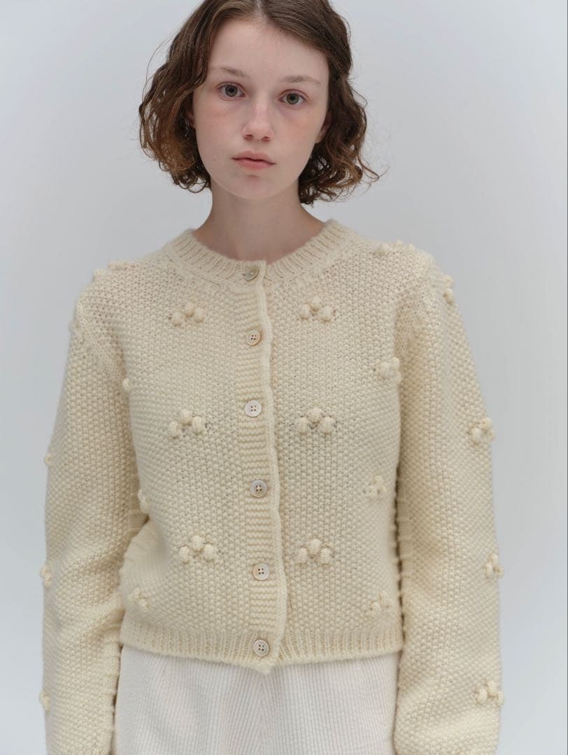 【TANNAT】T/T mittipo button cardigan