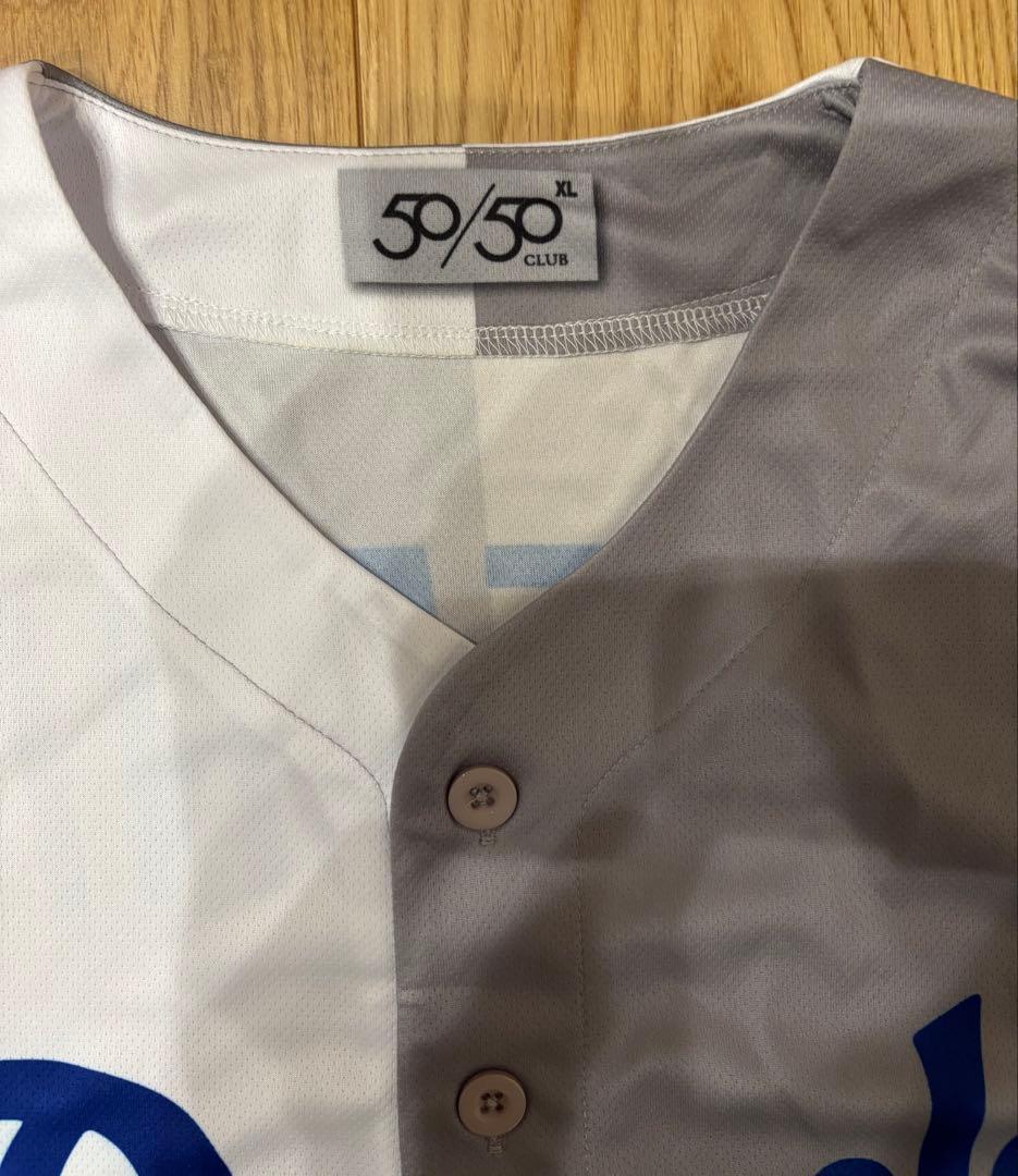 ⭐️MVP受賞セール！！⭐️大谷翔平ホーム＆ビジターミックスハーフサインユニフォーム