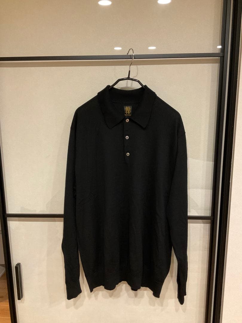 トップス BATONER WOOL POLO LONG SLEEVE 4