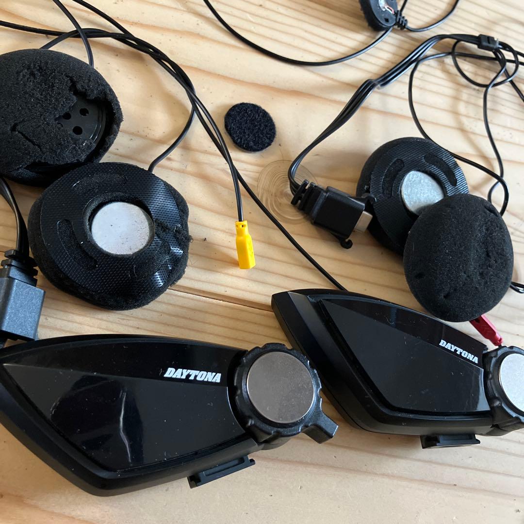 デイトナ dt-e1 インカム　2個セット