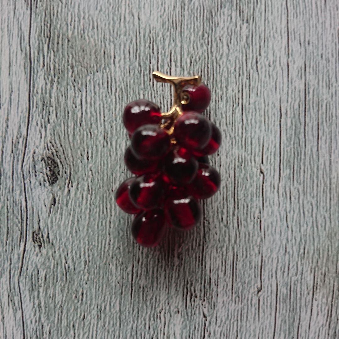 e.m. ぶどうの房デザイン 片耳ピアス