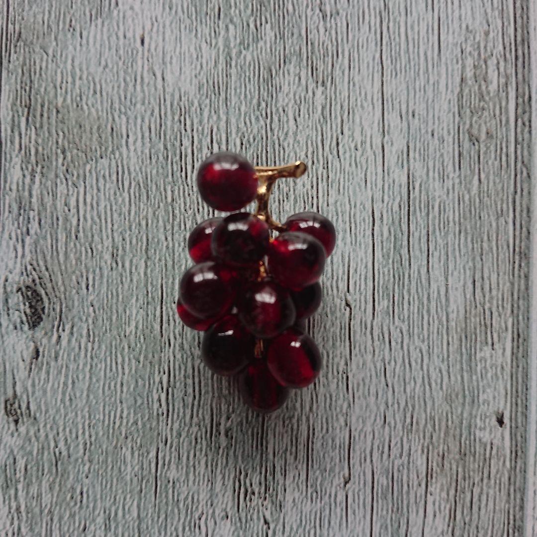 e.m. ぶどうの房デザイン 片耳ピアス