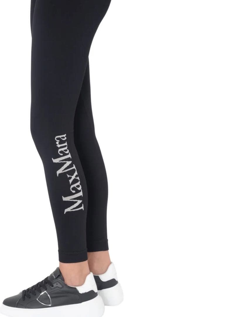 'S MAX MARA BASILEA バジレア テクニカル ロゴ レギンス