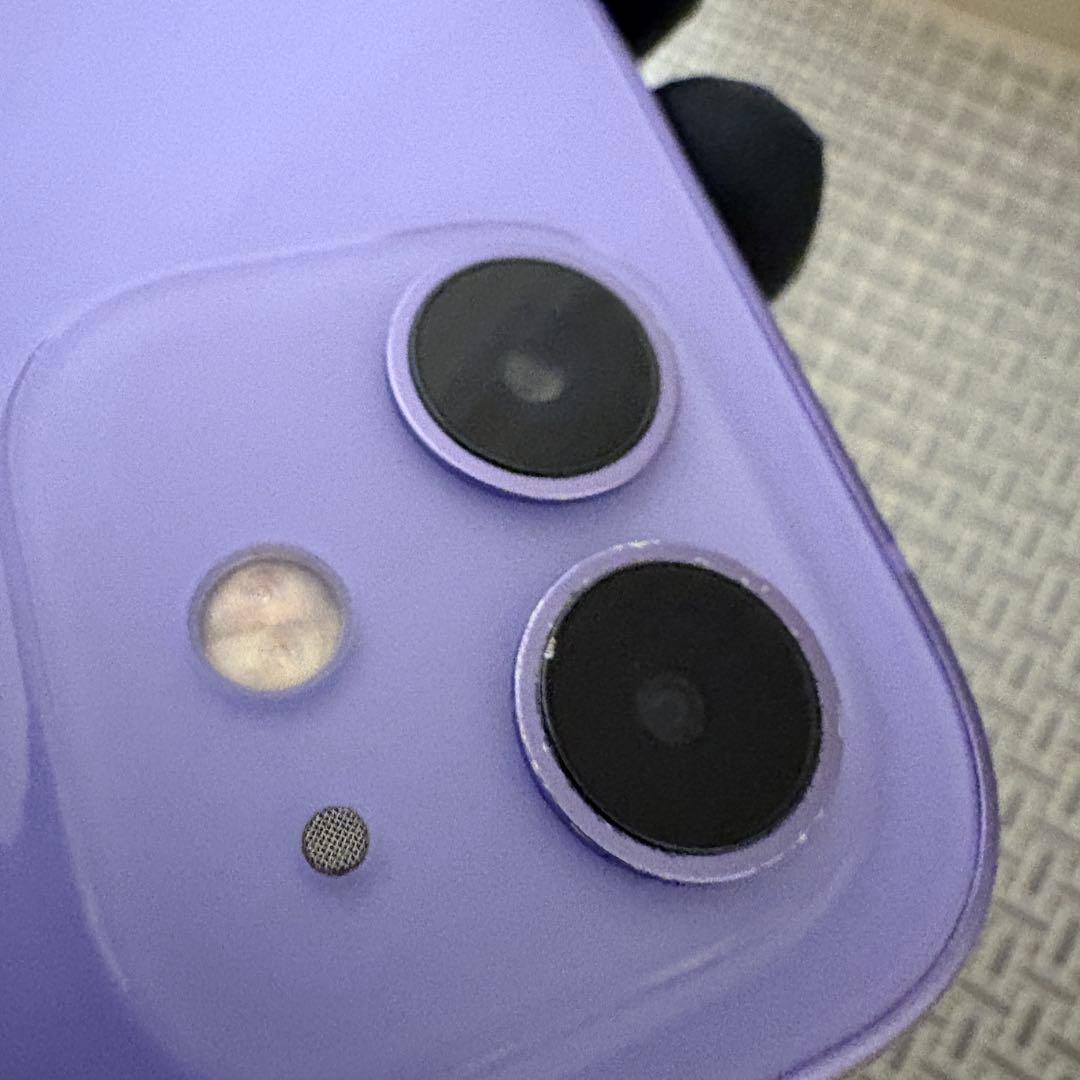 【iFaceケース付】iPhone 12 128GB パープル SIMフリー