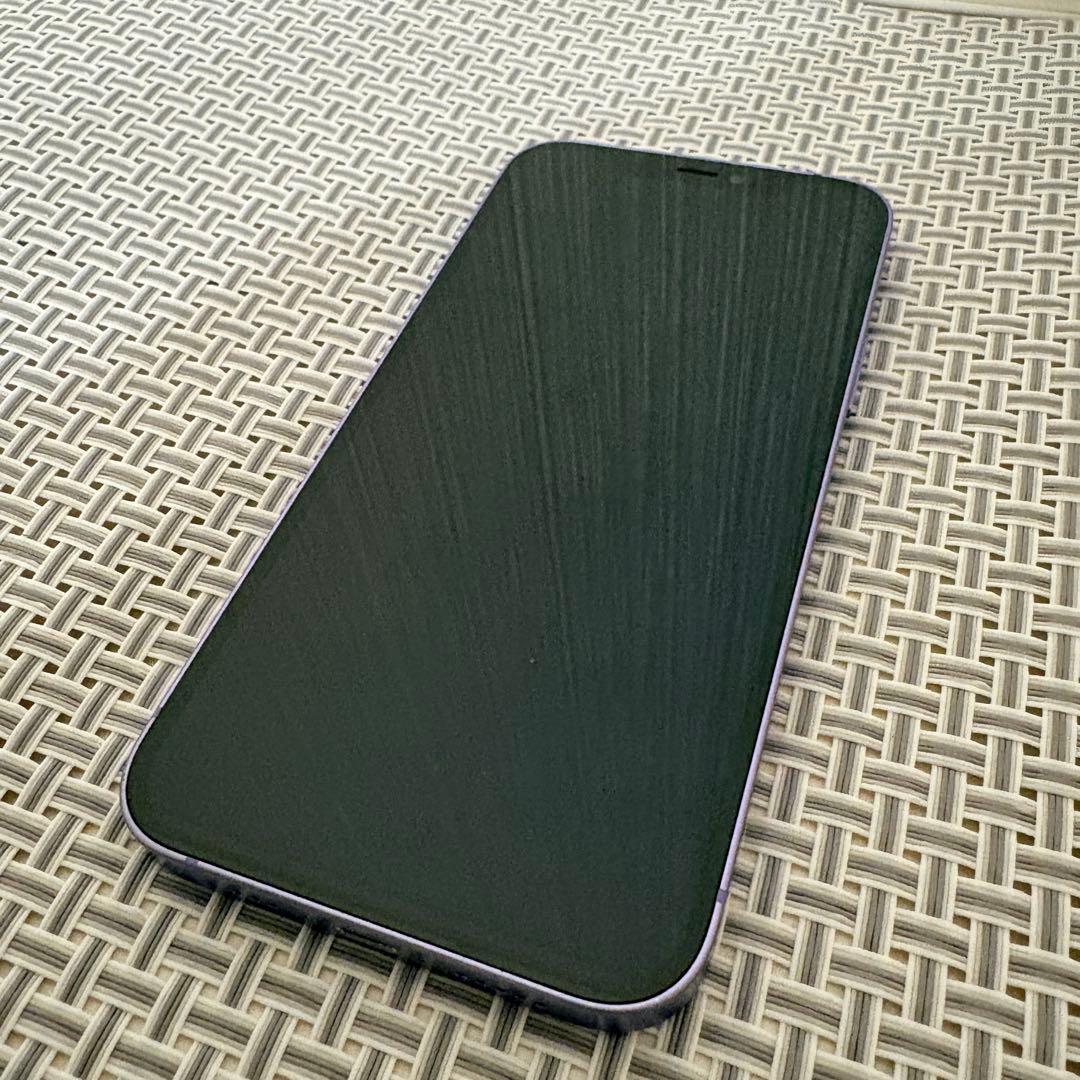 【iFaceケース付】iPhone 12 128GB パープル SIMフリー