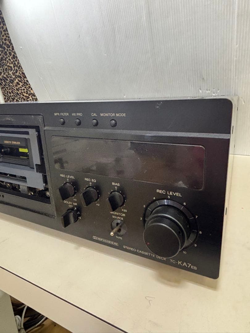 SONY カセットデッキ TC-KA7ES リモコン付き ジャンク品