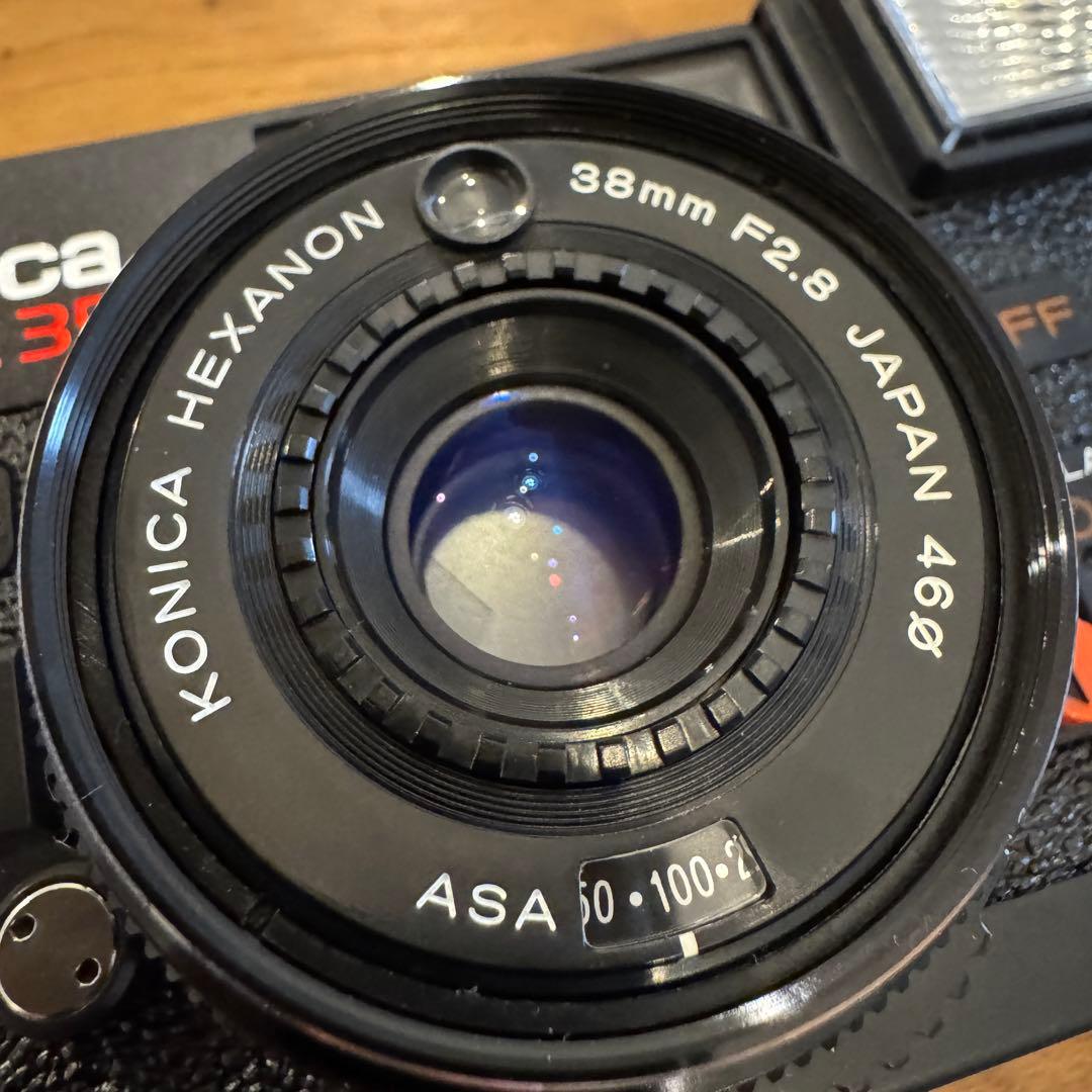 【完動品、極美品】コニカ C35 EF 初代ピッカリコニカ