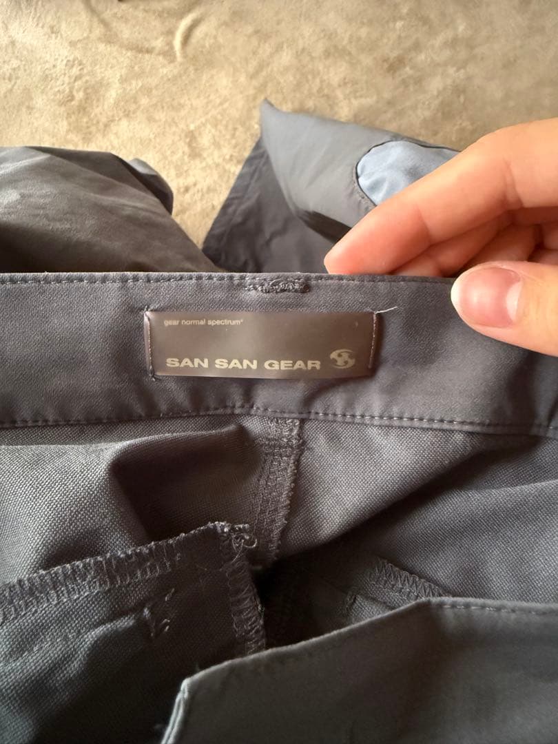 sansangear サンサンギア　サイズ1 vent pants 23ss