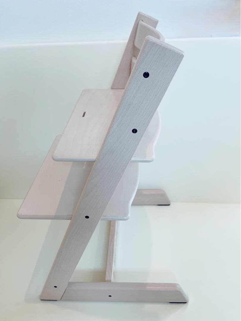 TRIPP TRAPP トリップトラップ　ハイチェア　ホワイトウォッシュ　美品