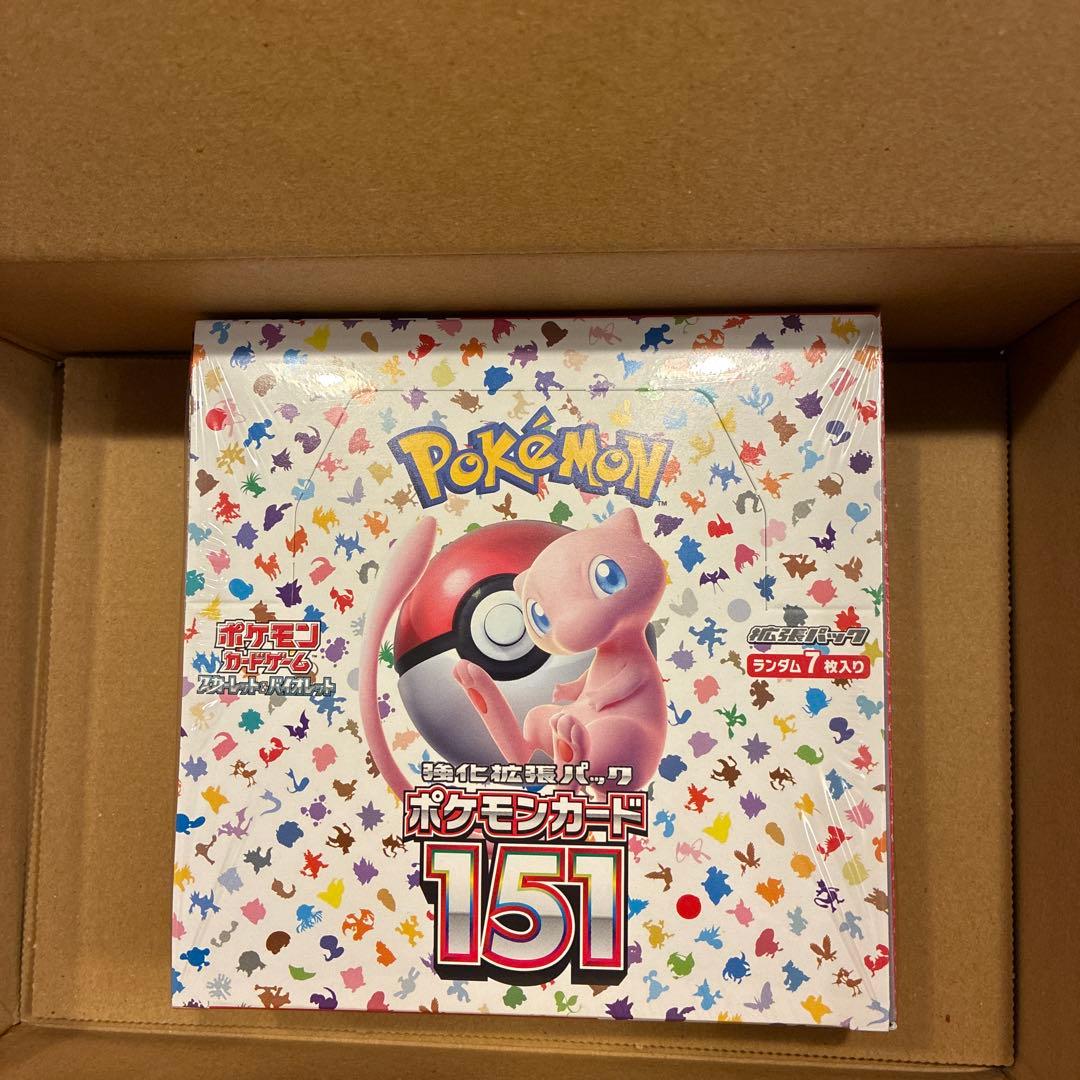 ポケモンカード 151 強化拡張パック　シュリンク有