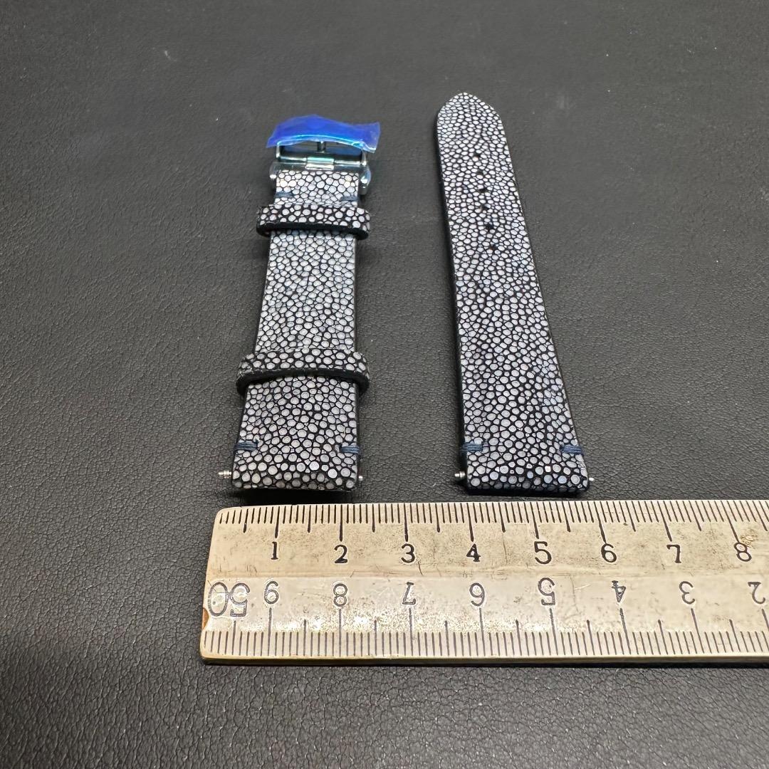 ♡Cb左1007 未使用保管品 VGREEN エイ革 腕時計ベルトのみ