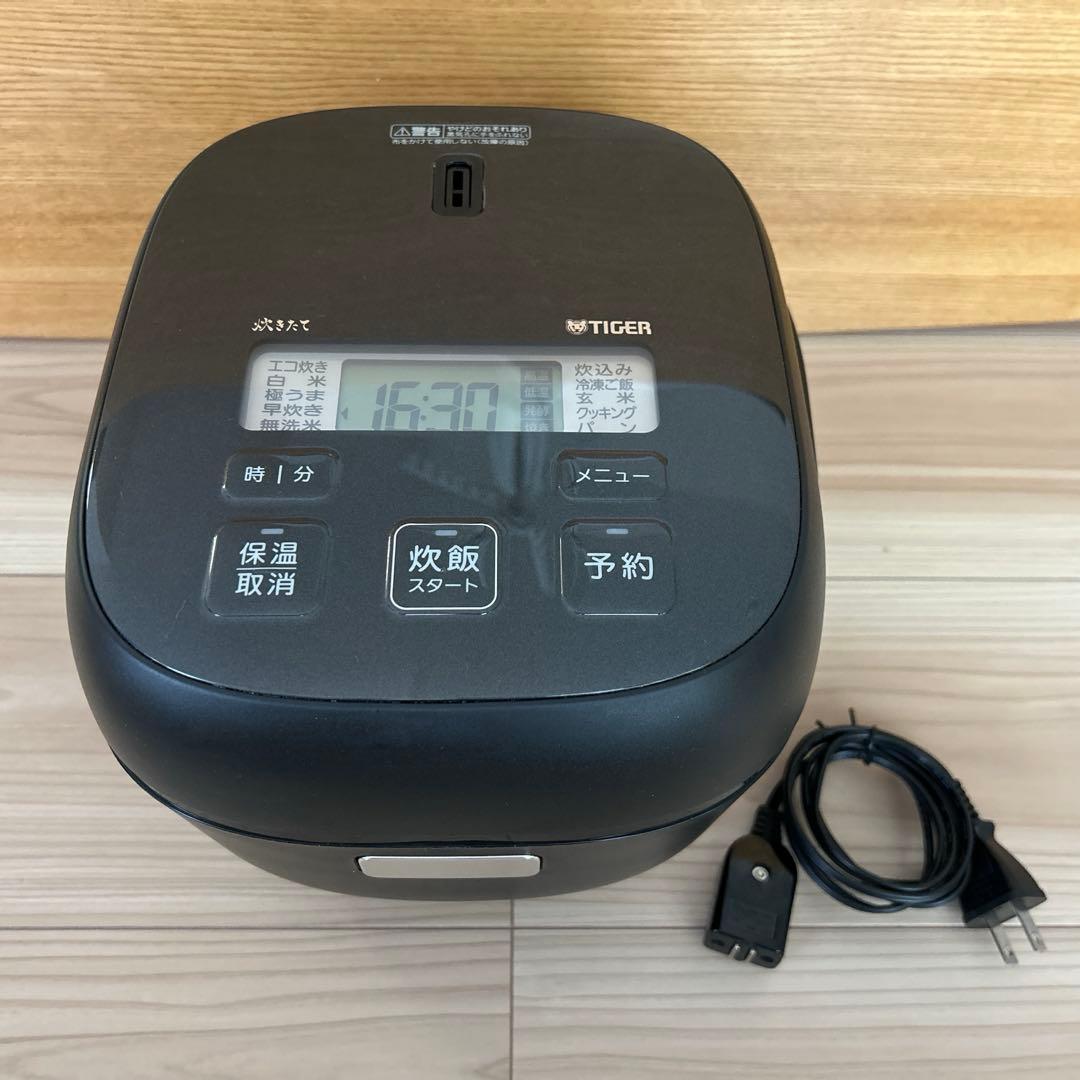 タイガーマイコンジャー炊飯器「炊きたて」JBS-A055(黒)2024年製