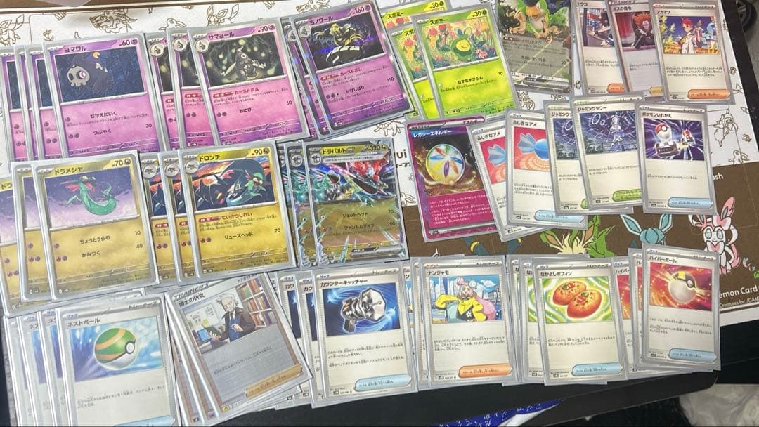 ポケモンカード 引退品 デッキ3つサプライ込