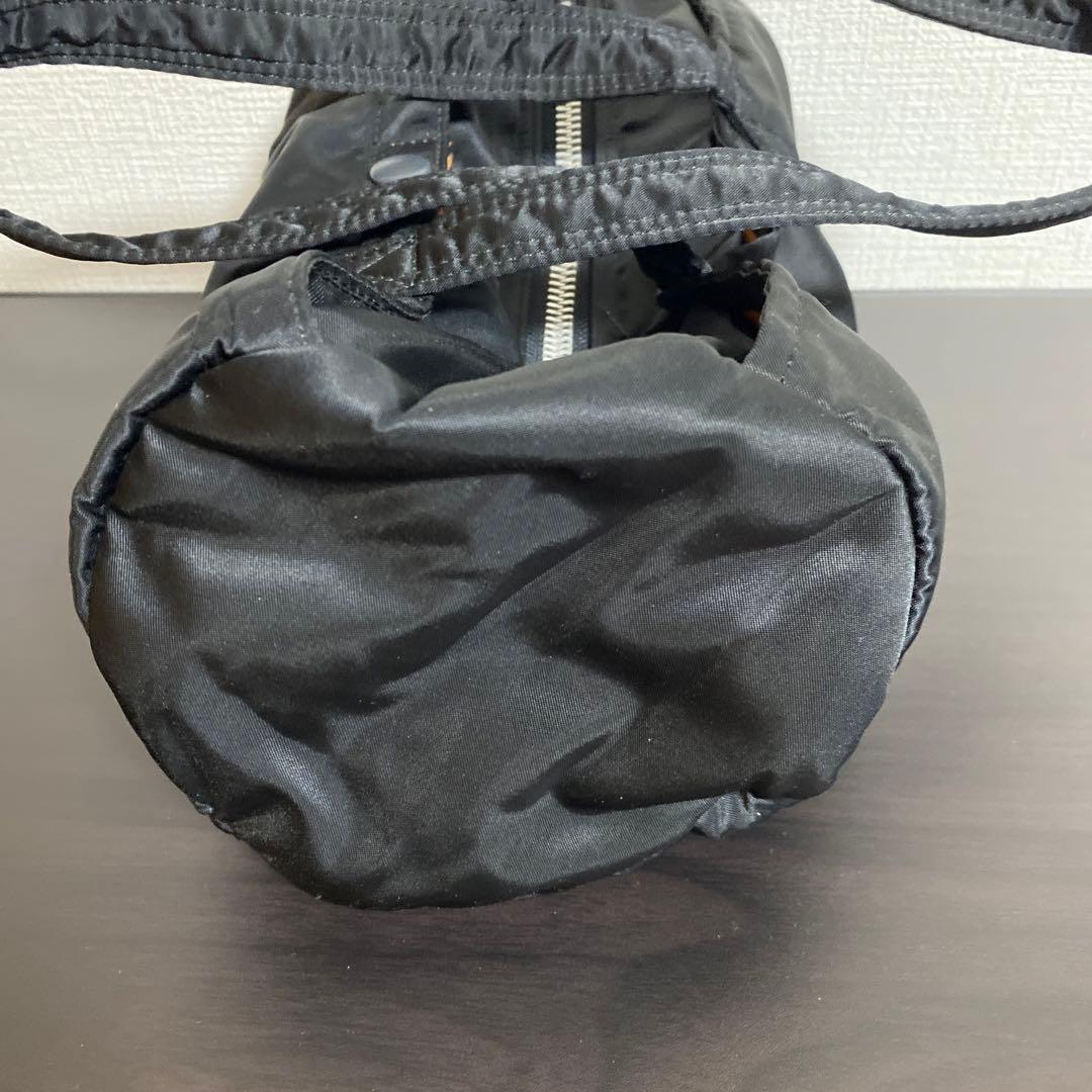 極美品✨ポーター タンカー ミニボストン S ドラムバッグ ブラック