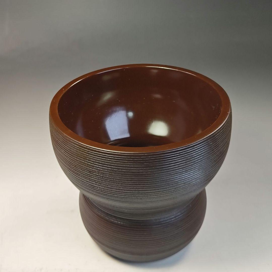 イ736 健水『如雪作』『漆塗　瓢箪　健水　共箱』茶道具