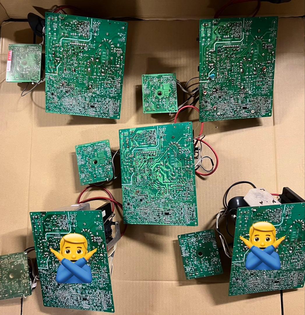 ナナオ　CRT基板　MS9-29ジャンク３枚