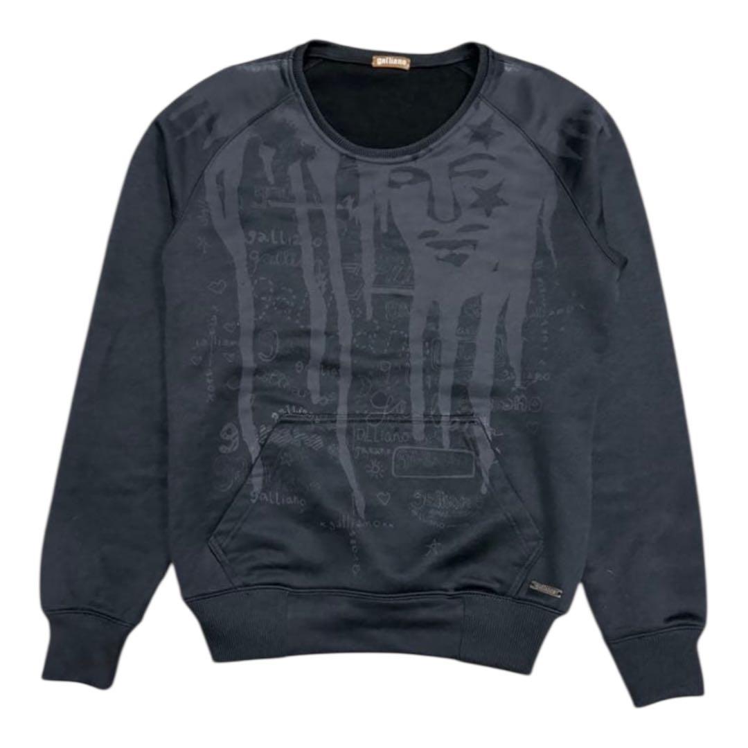 ま*に様 John Galliano print sweatshir