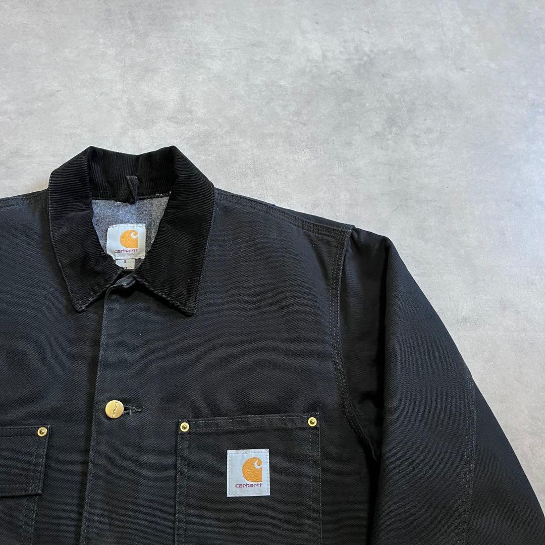 Carhartt ミシガンチョアコート S ブラック メキシコ製