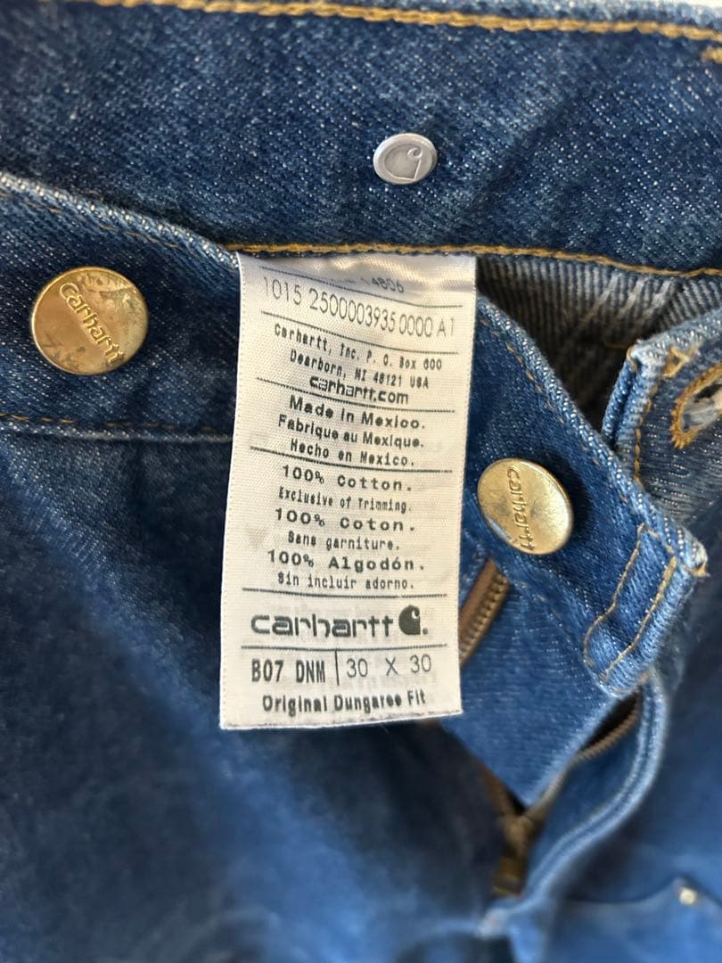 Carhartt ダブルニー メキシコ製 W30