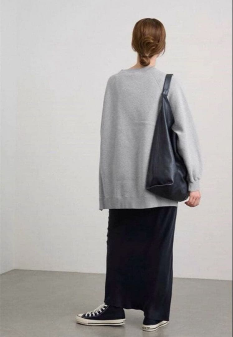 【新品未使用】FRAMeWORK ラグランポンチョスエット　グレー