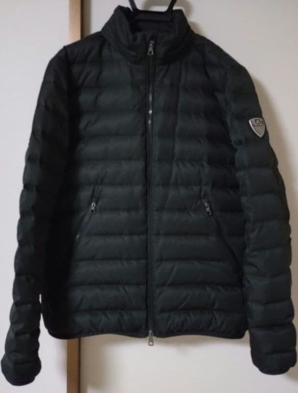 ❴本物·正規❵　エンポリオアルマーニEA7 ブラック ダウンジャケットМサイズ