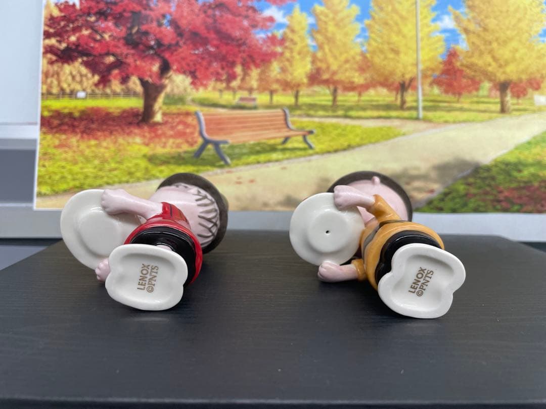 新品 未使用 レノックスピーナッツ感謝祭 置物セッ ト6ピース