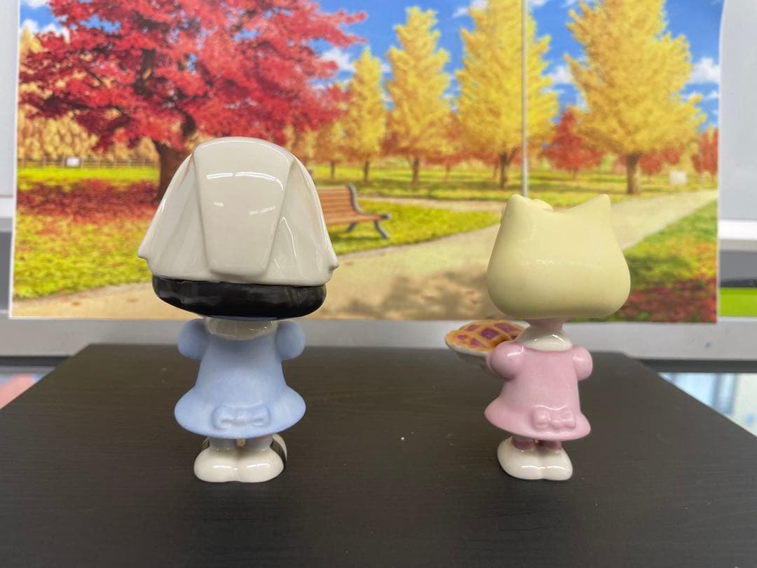 新品 未使用 レノックスピーナッツ感謝祭 置物セッ ト6ピース