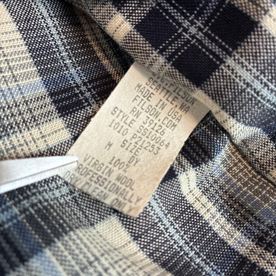 酢*様 USA製　フィルソン　ウィップコード襟付きベスト M ウール
