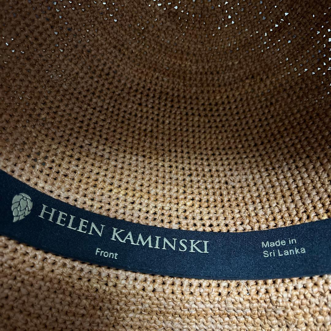 HELEN KAMINSKI ラフィア　ハット 麦わら帽子　つばが広い