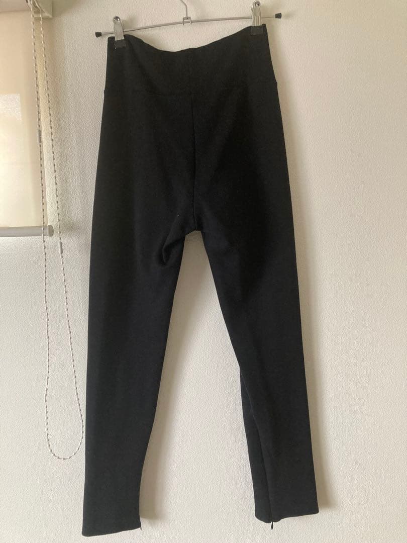 ドゥーズィエムクラス Warm Zip レギンスパンツ36