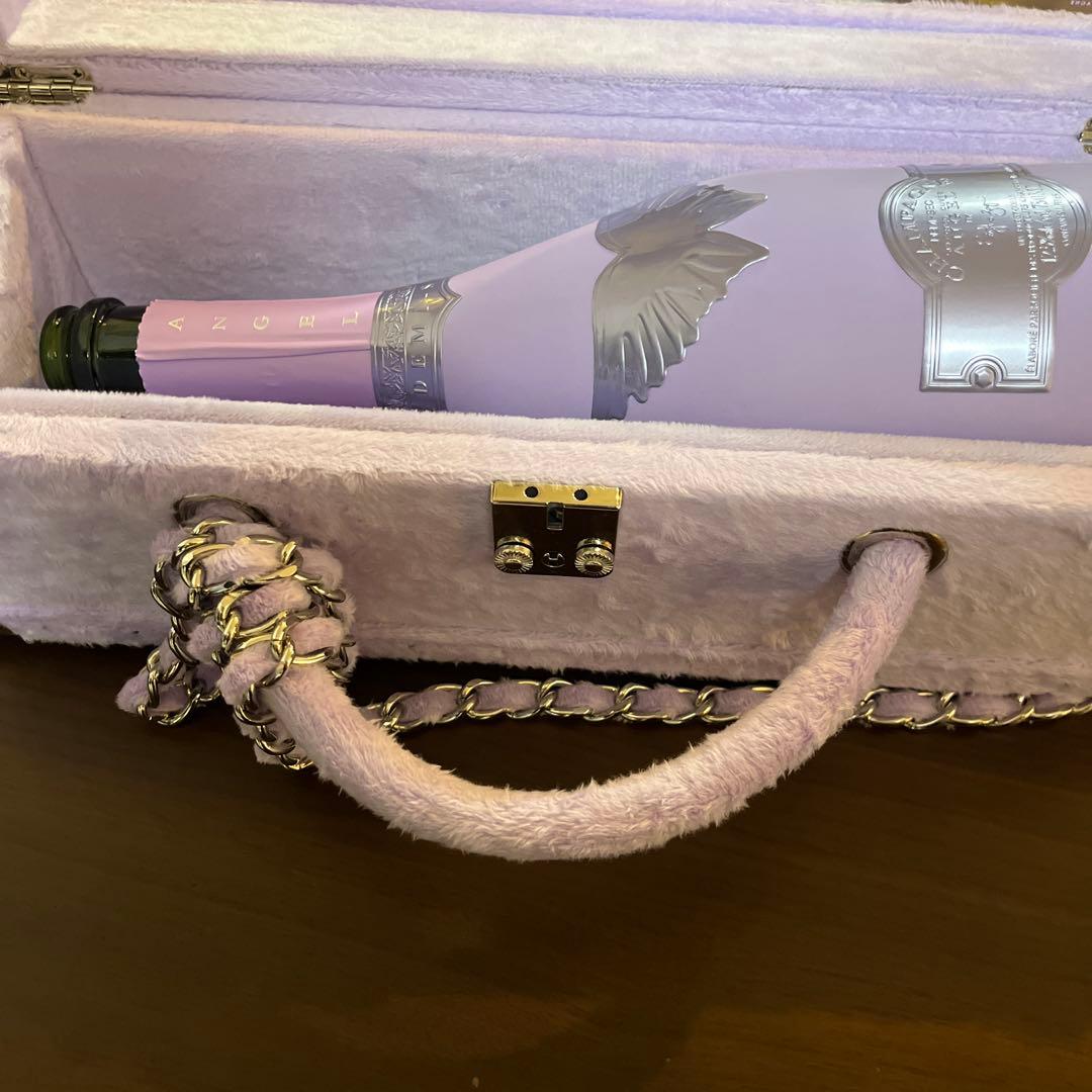 エンジェル紫「ハロウィン限定」空ボトルとキャリーケース 送料込み