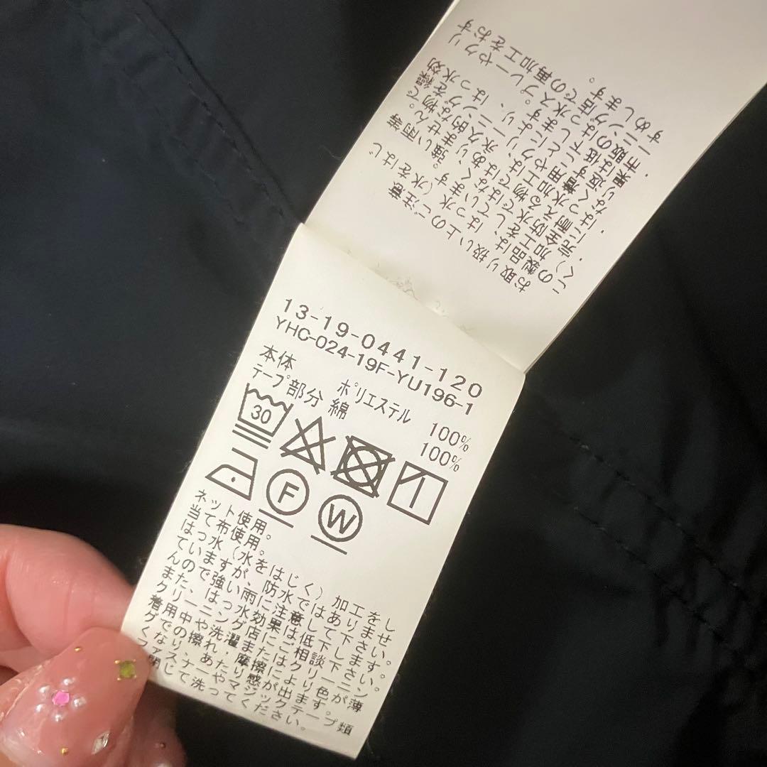 BEAMS BOY ネイビー モッズコート　SOLOTEX