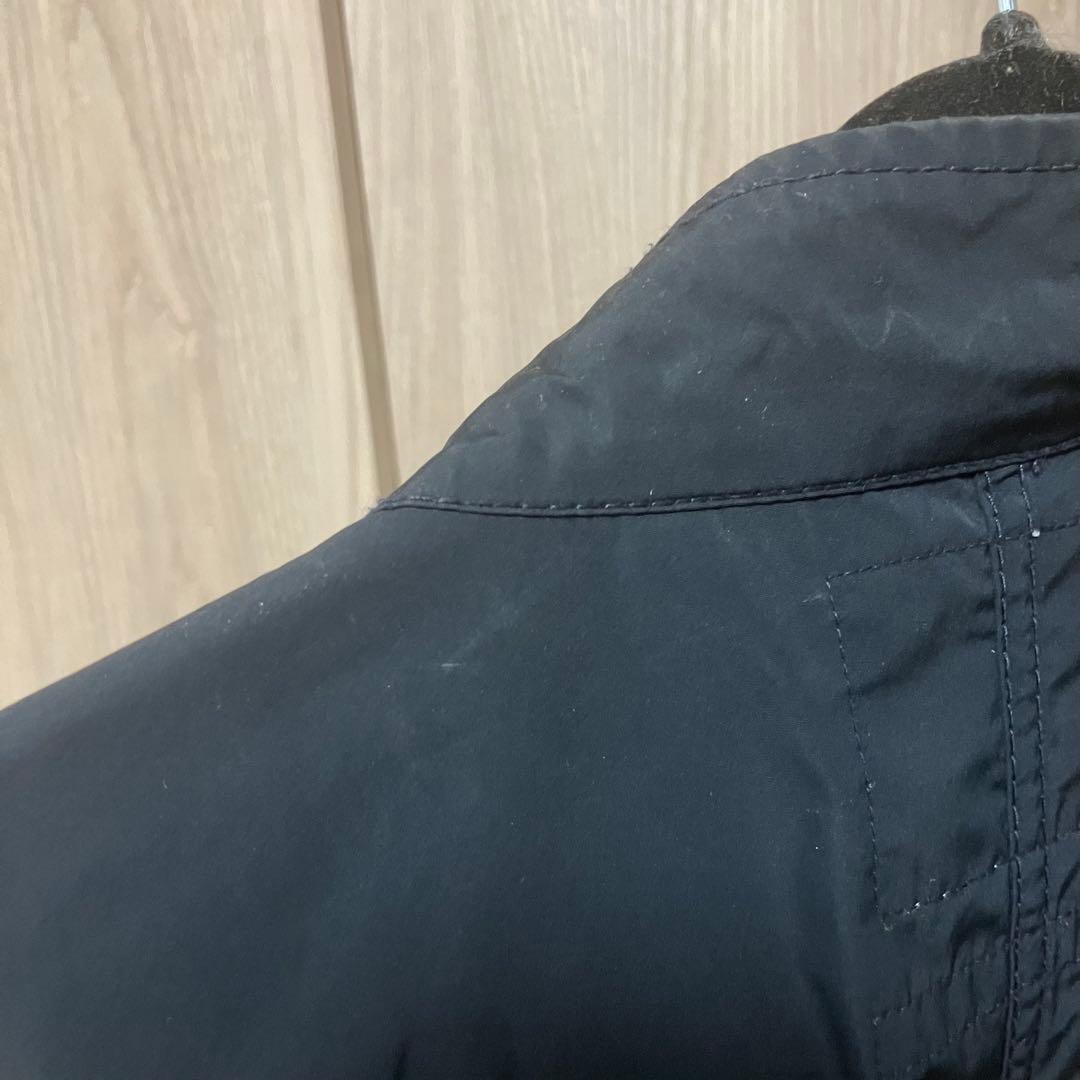 BEAMS BOY ネイビー モッズコート　SOLOTEX