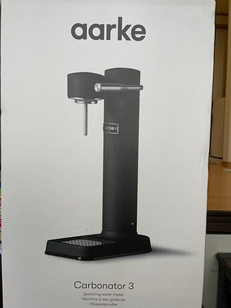 aarke Carbonator 3 炭酸水メーカー ブラック
