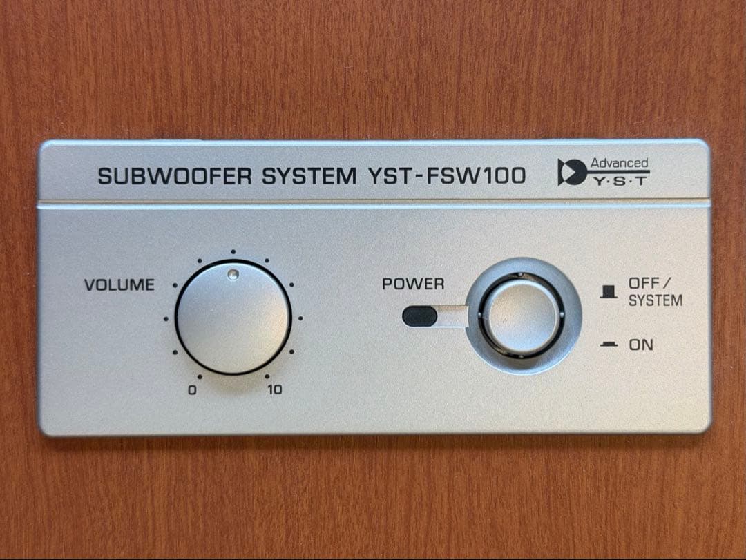 YAMAHA サブウーファー YST-FSW100（MC）チェリー