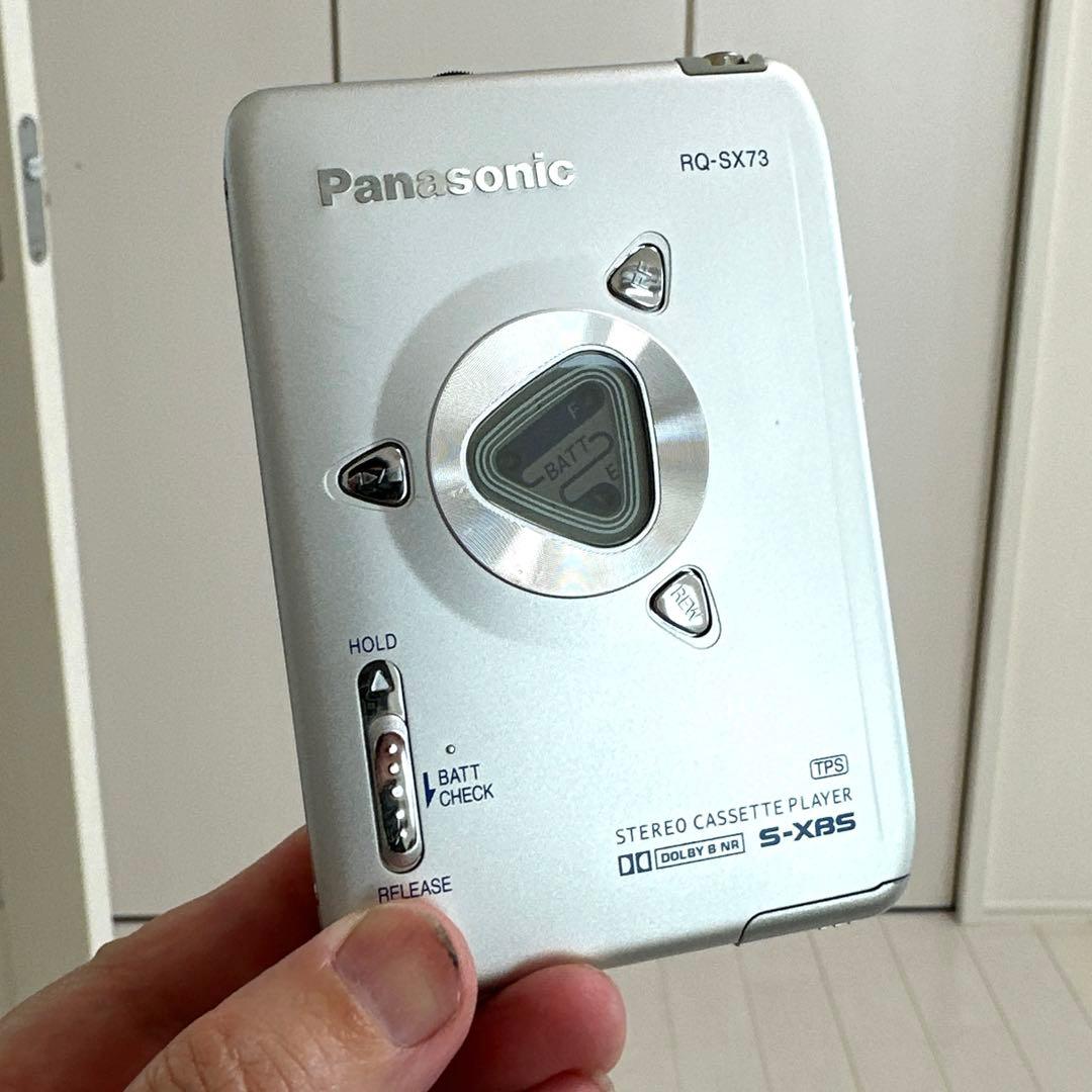 【極美DE可動品】Panasonic カセットプレーヤー RQ-SX73