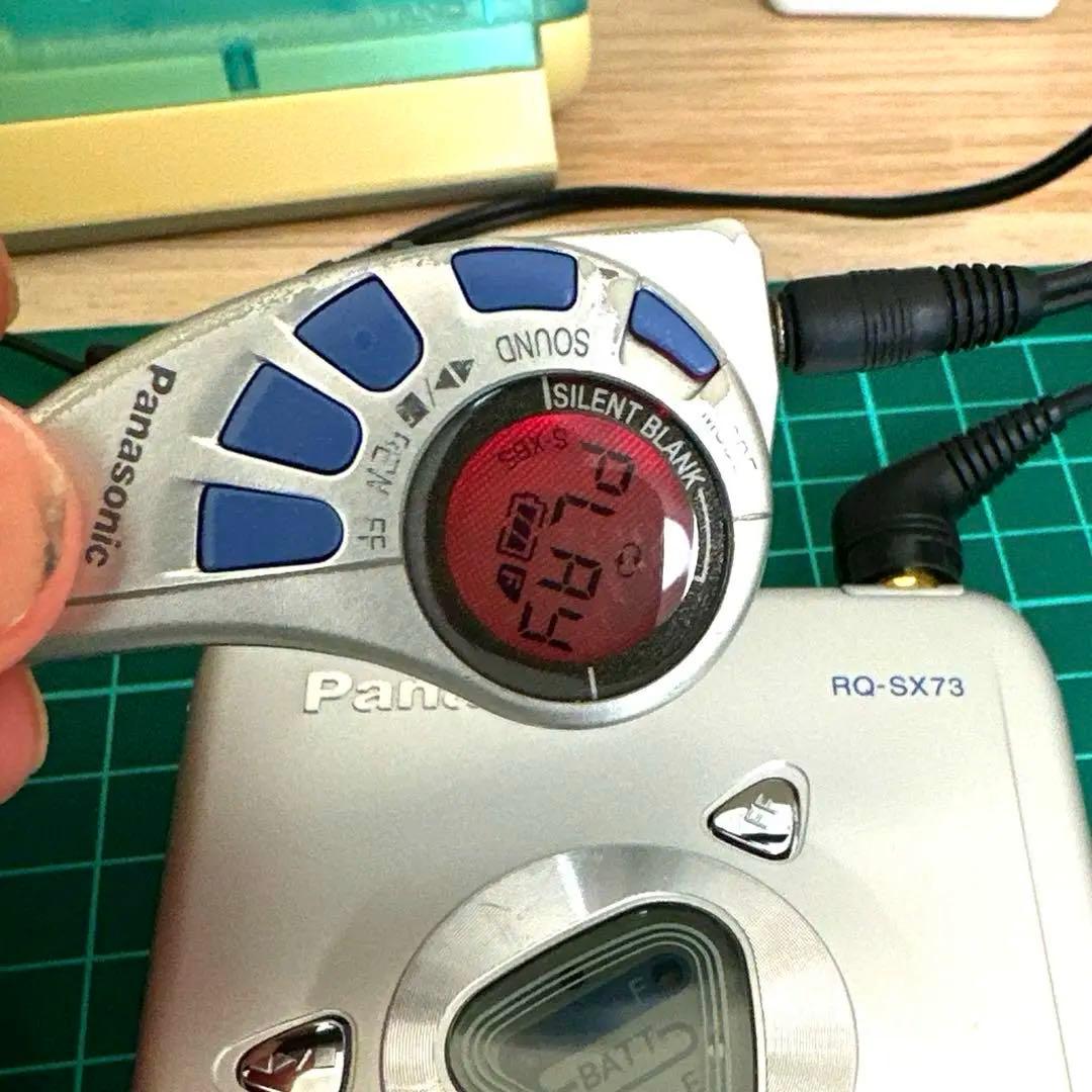 【極美DE可動品】Panasonic カセットプレーヤー RQ-SX73