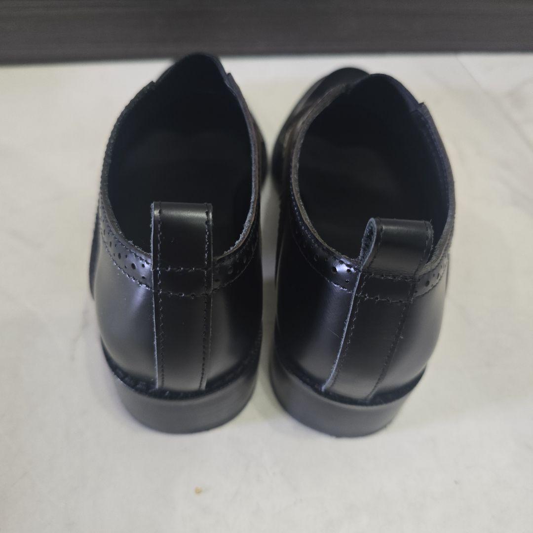 rim.ark Cut out wing tip shoes　ボートネックネット