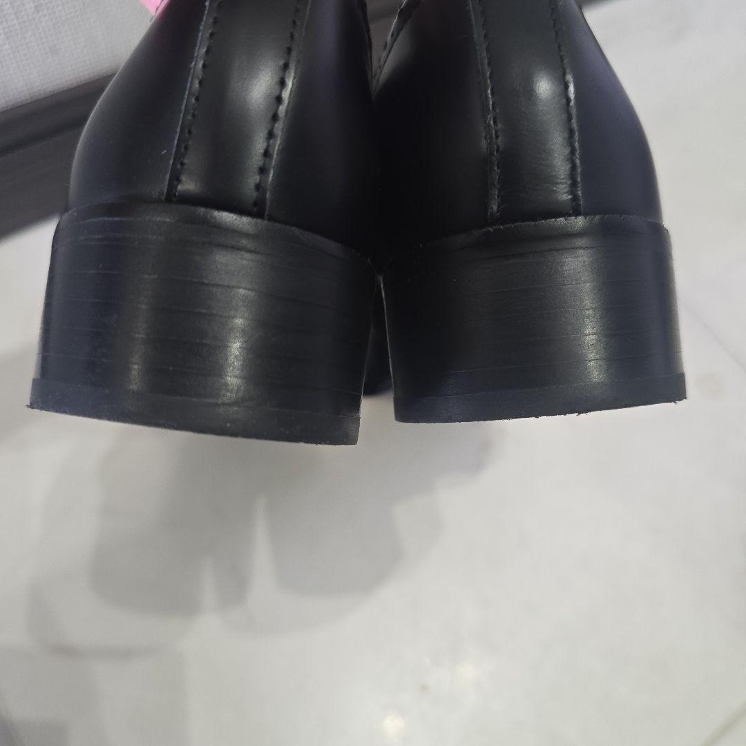 rim.ark Cut out wing tip shoes　ボートネックネット