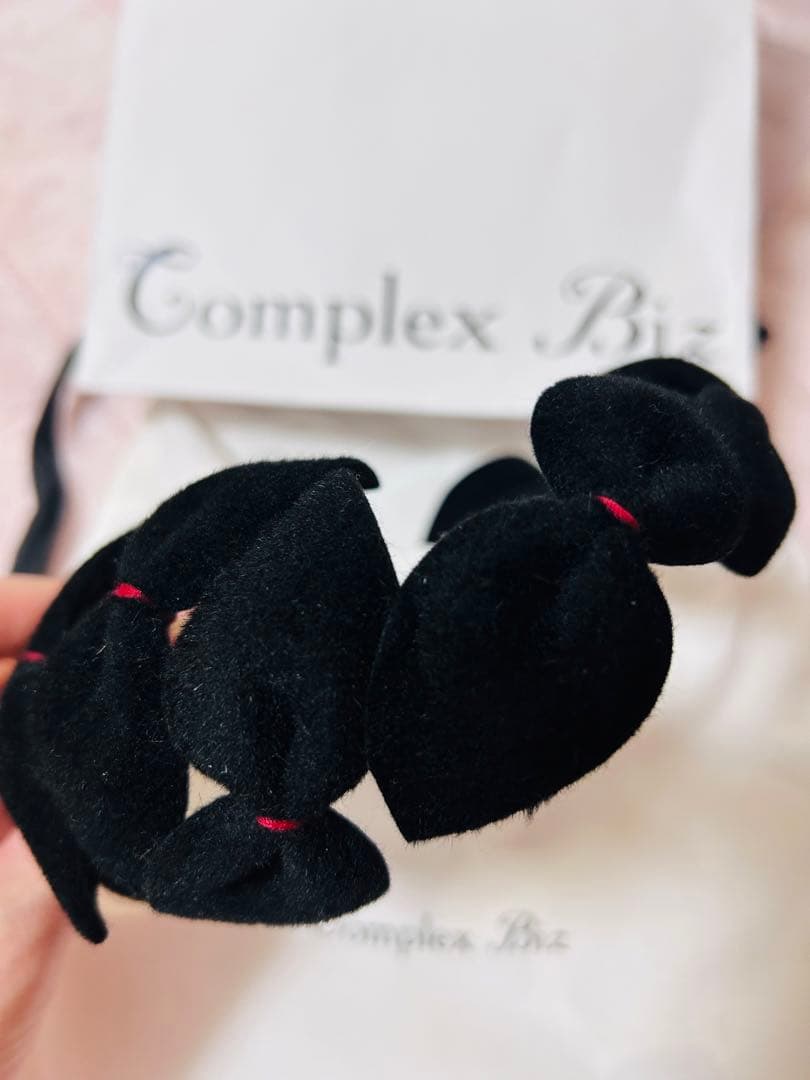 Complex Biz コンプレックスビズ　フェルトリボンカチューシャ新品未使用