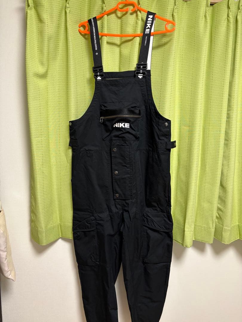 NIKE ブラック オーバーオール Lサイズ