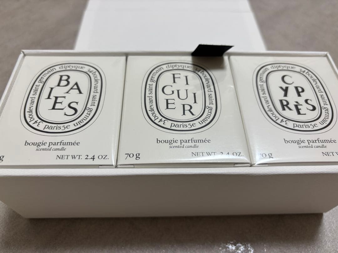 diptyque ディプティック　キャンドルセット70g×3