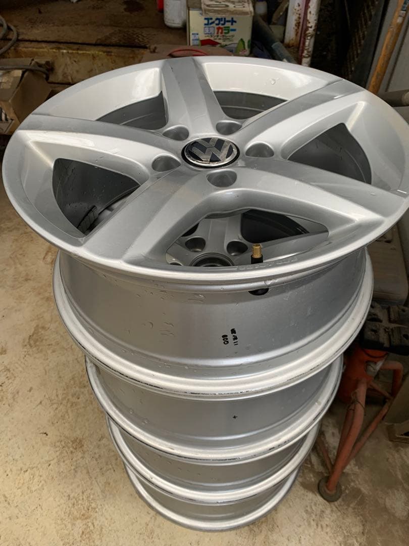 16インチホイール　4本　フォルクスワーゲン等　5穴